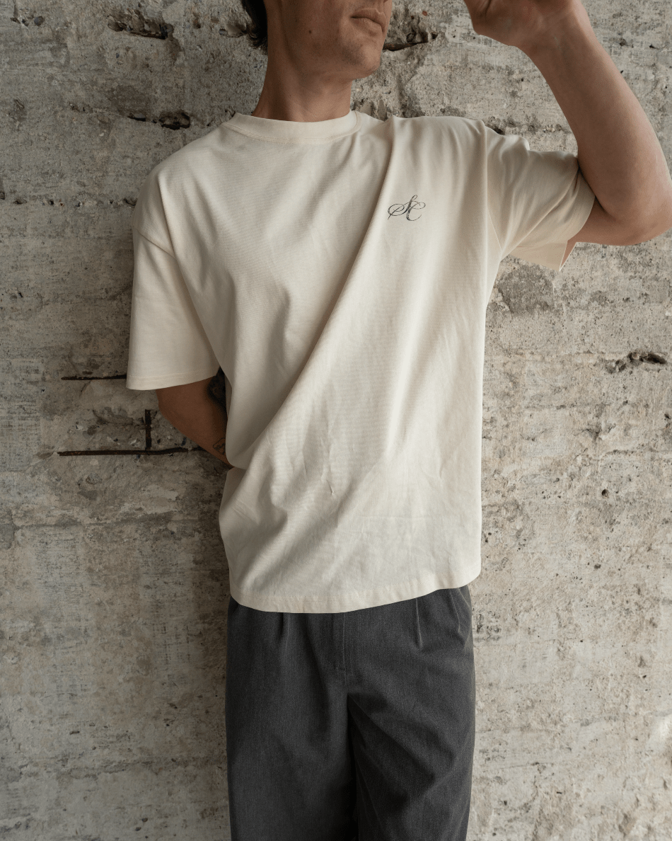 AUTHENTIC GARMENT T-Shirt White/Real Tree | Skagen - clothing.dk